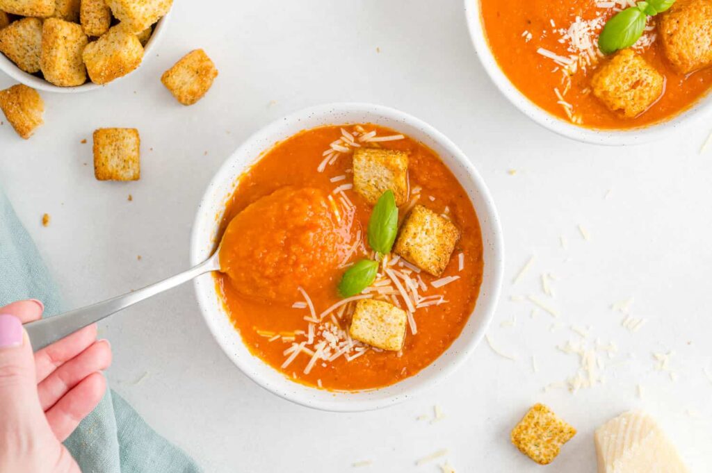 smoky roasted tomato soup